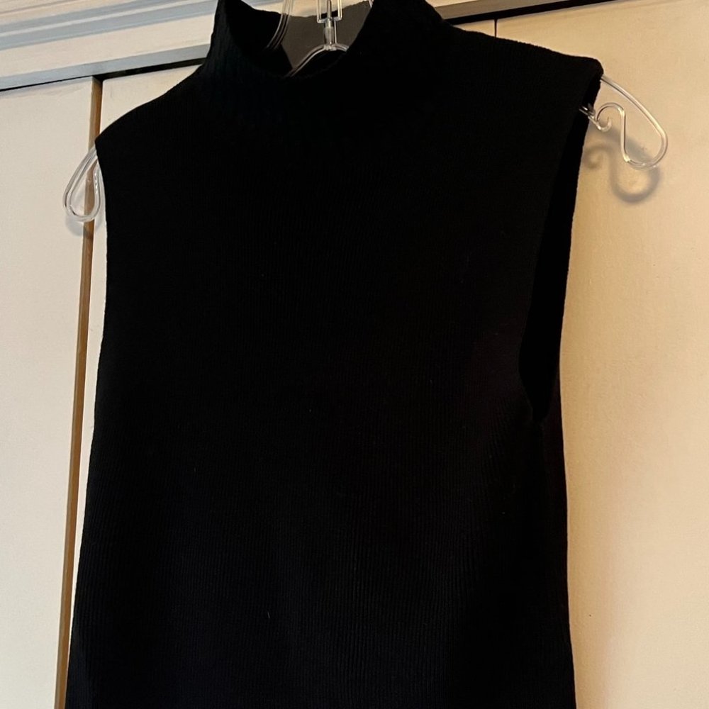 The Tog Shop Black Mock Turtleneck Dickie - S/M